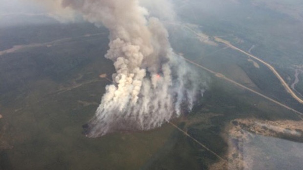 Northern Alberta wildfire