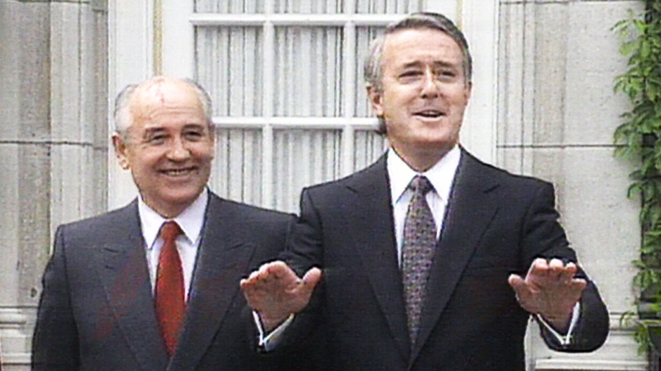 Mulroney and Gorbachev