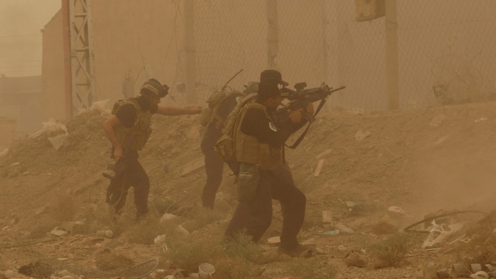Fighting in Ramadi, Iraq