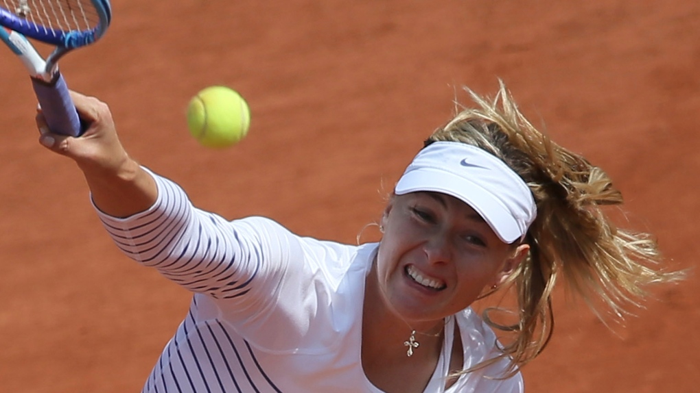 Sharapova serves to Diatchenko