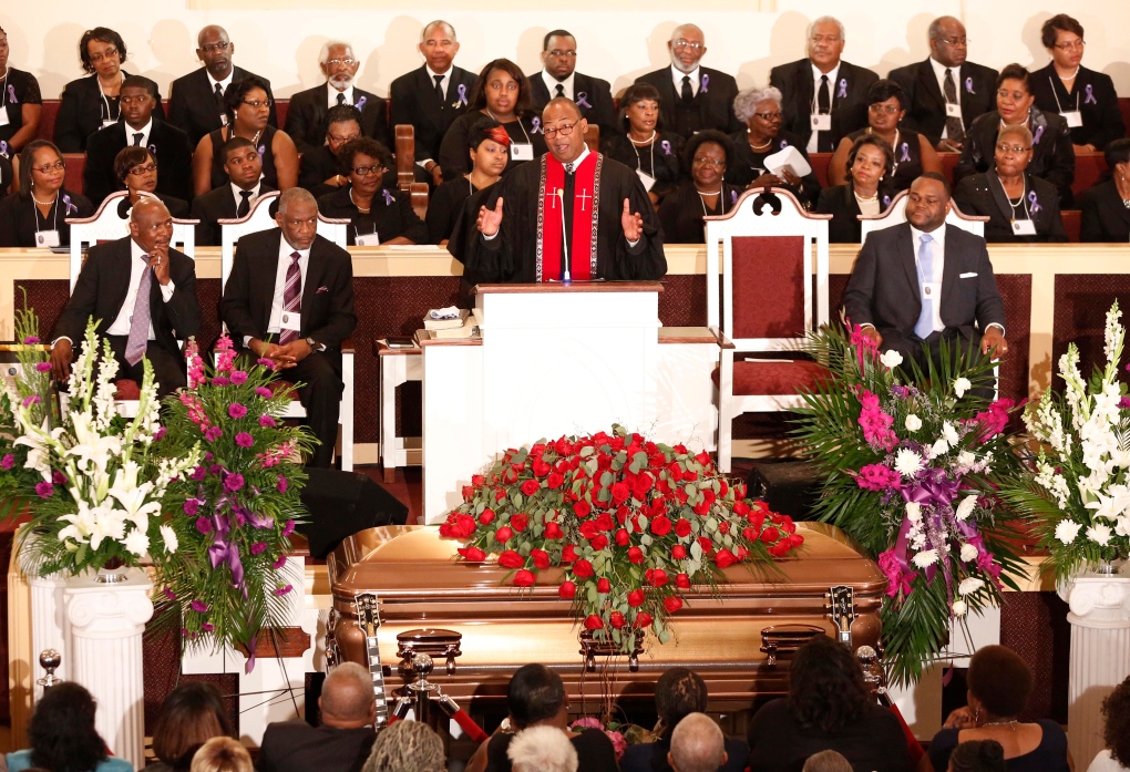 BB king funeral in Mississippi
