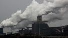 This 2011 file photo shows a steel plant in IJmuiden, Netherlands. (AP Photo/Peter Dejong)