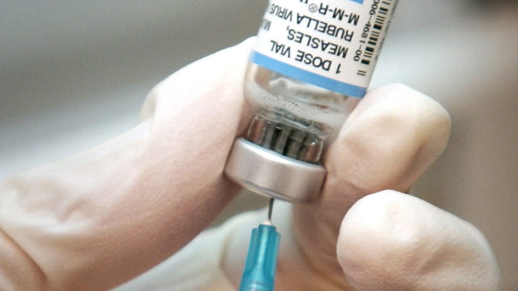 Mumps, measles, and rubella vaccine