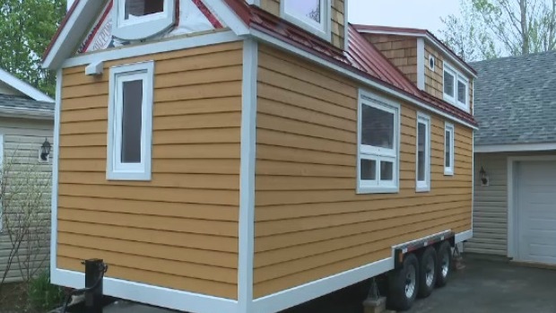 This tiny home in Cape Breton, NS is just 175 square feet.