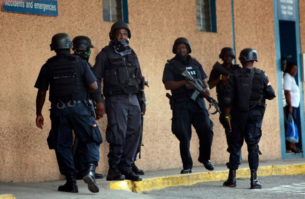Jamaican police officers