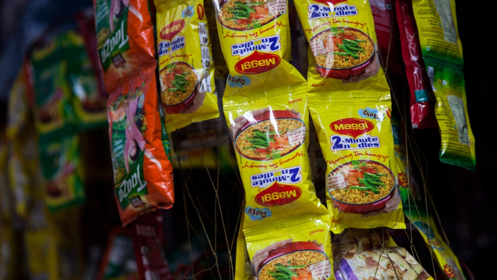 Maggi noodles in New Delhi, India