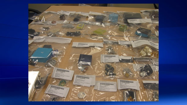 RCMP - stolen items recovered