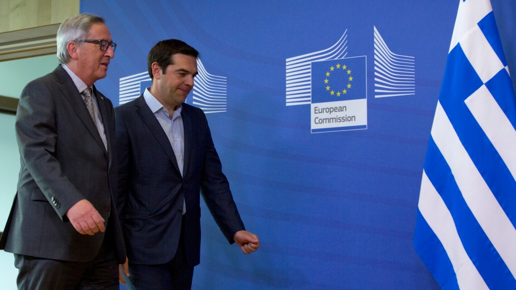 European Commission President and Greek PM
