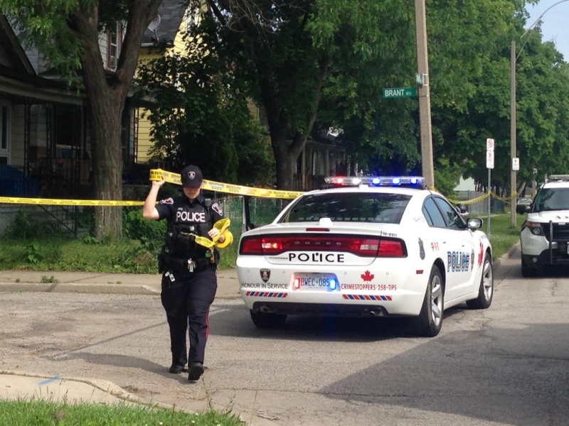 Windsor police are investigating a death in the 500 block of Aylmer Avenue on Thursday, June 4, 2015. (Michelle Maluske / CTV Windsor)