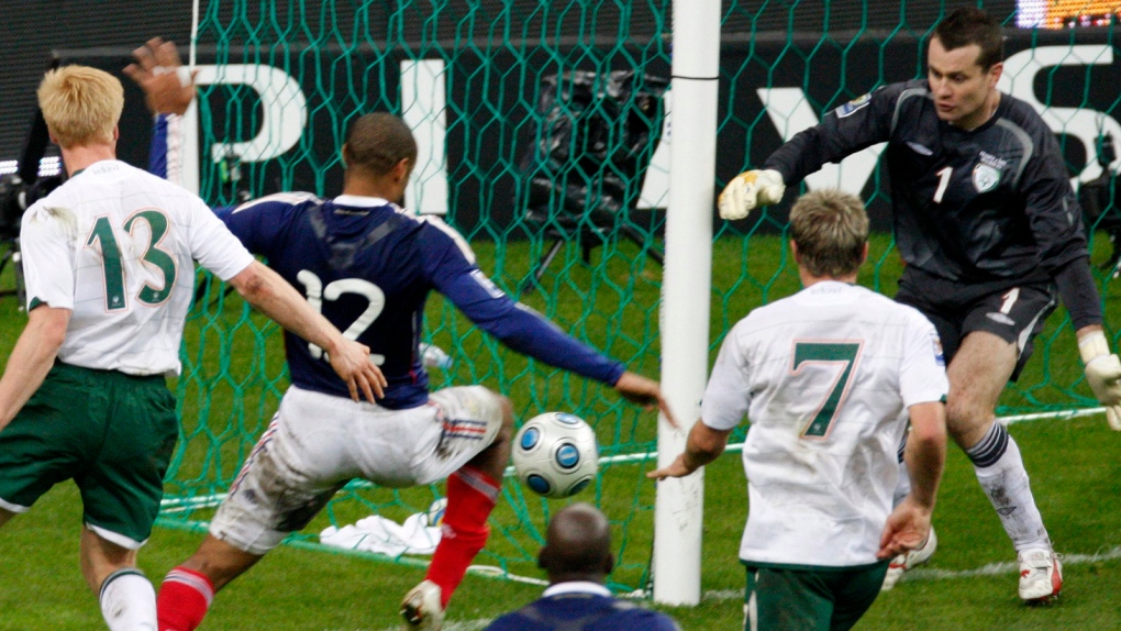 Ireland-France World Cup 2010 qualifying match