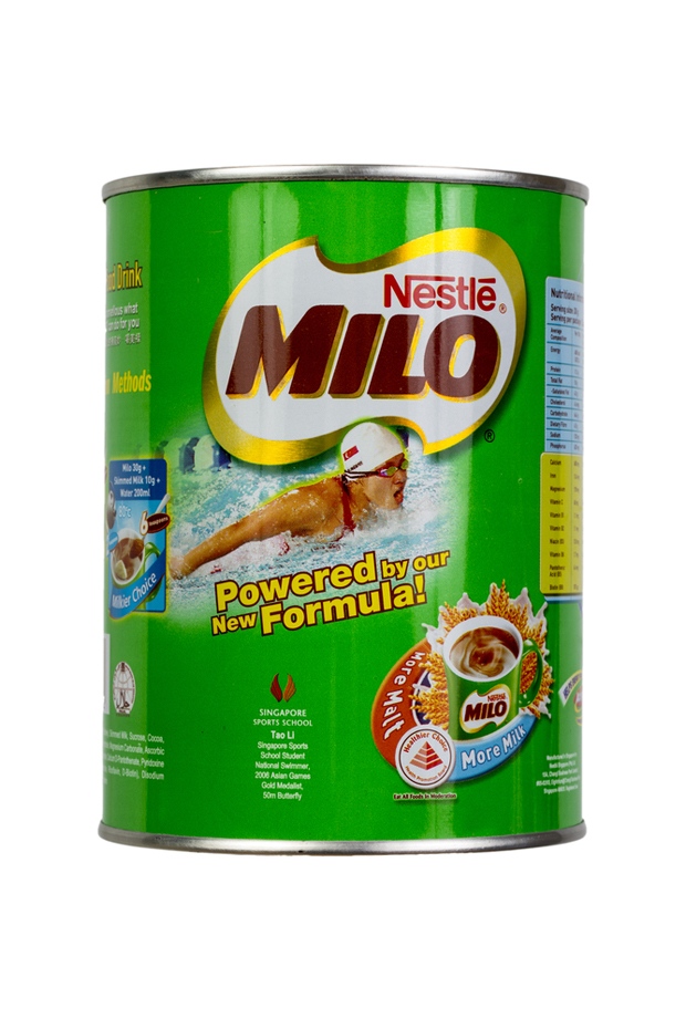 Milo chocolate drink can 