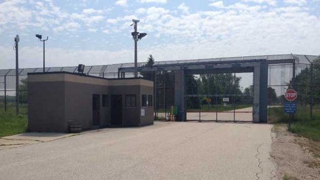 The shuttered Bluewater Detention Centre for youth is seen near Goderich, Ont. on Wednesday, June 10, 2015. (Scott Miller / CTV London)