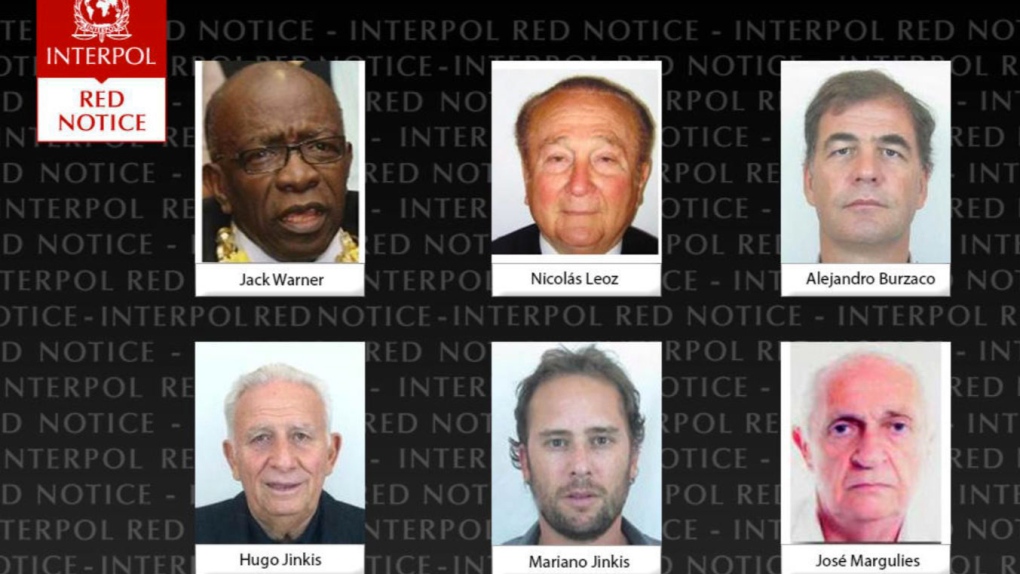 Interpol wanted FIFA members