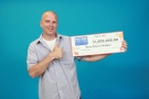 Kevin Reid of Windsor, Ont, won $1-million through Encore in the Lotto Max draw on Friday, June 5, 2015. 