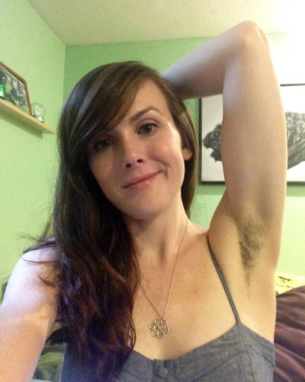 Hairy Female Underarms 102