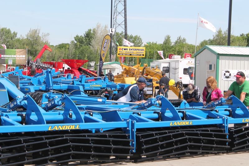 More than 45,000 visitors are expected to attend the 2015 installment of Canada's Farm Progress Show, which runs from June 17 to 19 at Evraz Place in Regina. (CTV REGINA/Ken Gousseau)