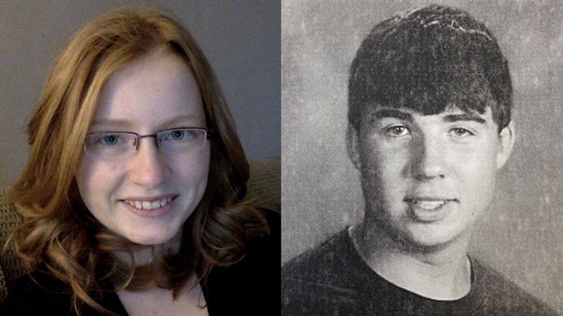 Abigail Sutherland of Kingston and Kevin Grant of South Frontenac, both 16 years old, died following a crash north of Kingston, Ont.  Wednesday, June 17, 2015. (Facebook & School Yearbook)