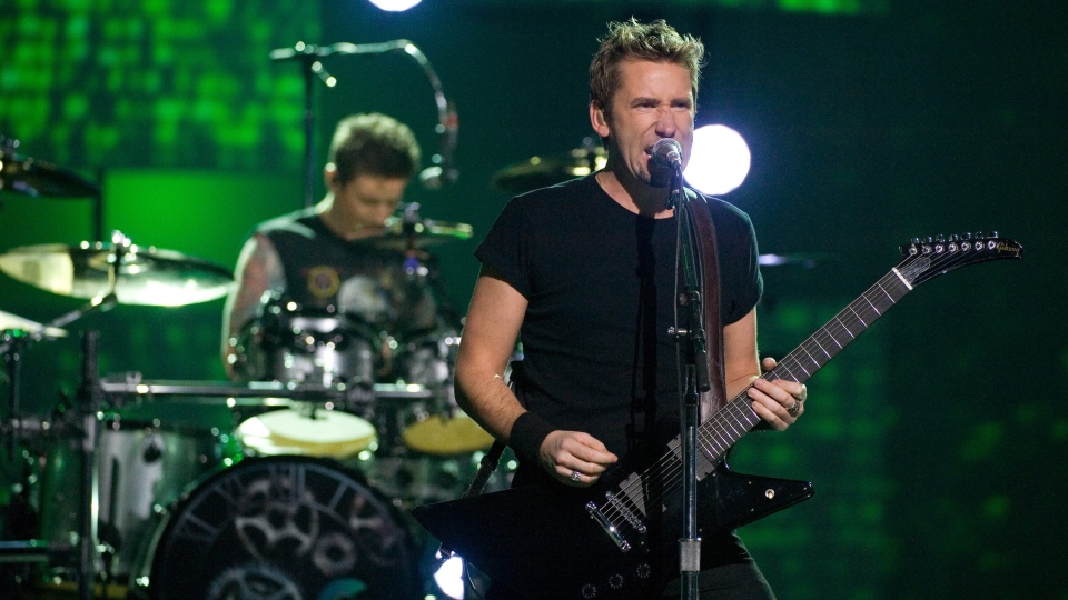 Chad Kroeger performs at the Juno Awards