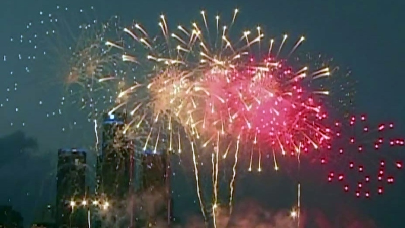 CTV Windsor: Highlights from Detroit fireworks