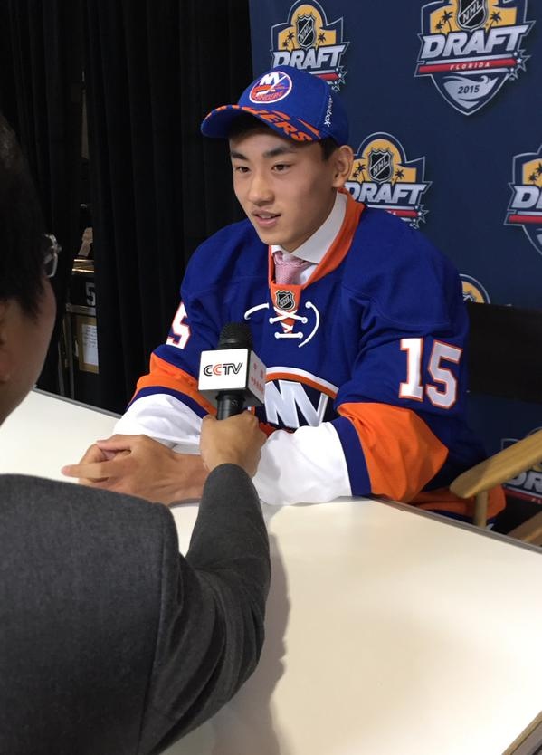 Song becomes first Chinese-born player drafted