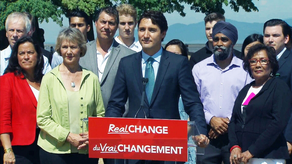 Justin Trudeau unveils environmental platform