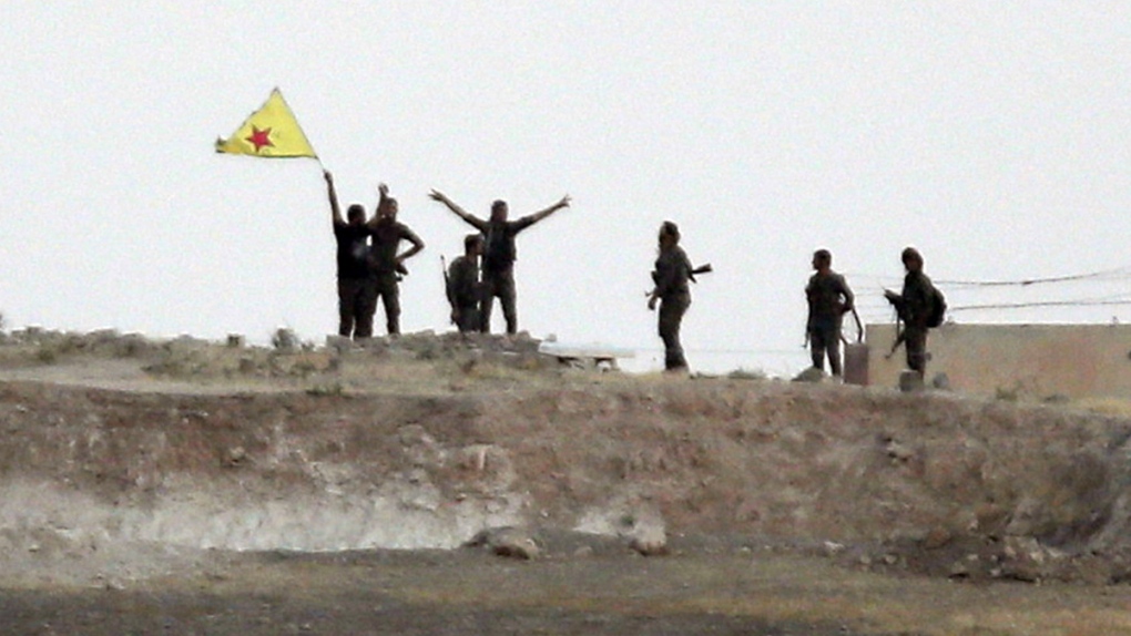 Kurdish fighters making gains in Syria