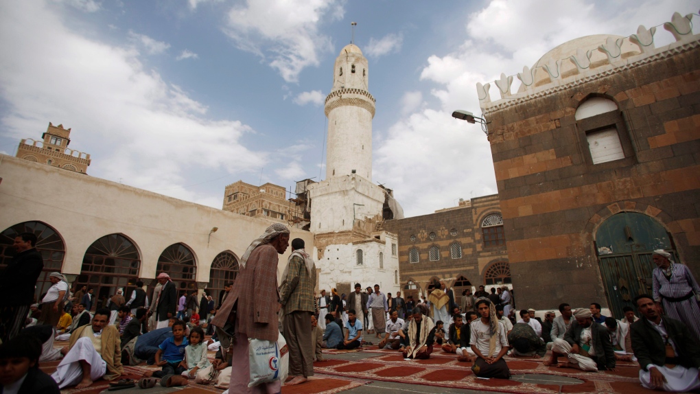 Grand Mosque in Sanaa, Yemen