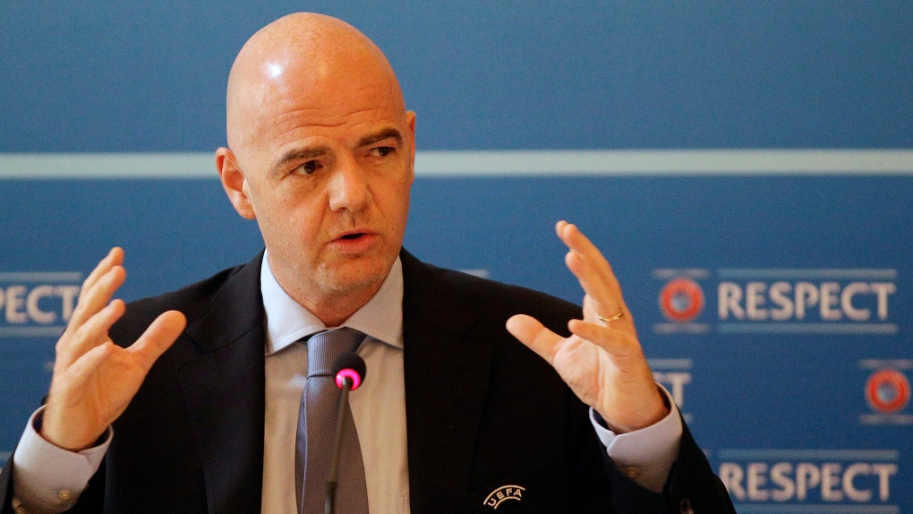 UEFA secretary Gianni Infantino