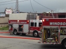 Crews were called to a fire at 1306 Crawford Ave in Windsor, Ont., on June 30, 2015. (Rich Garton / CTV Windsor)  