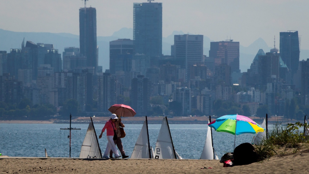Sunny Jericho Beach in Vancouver
