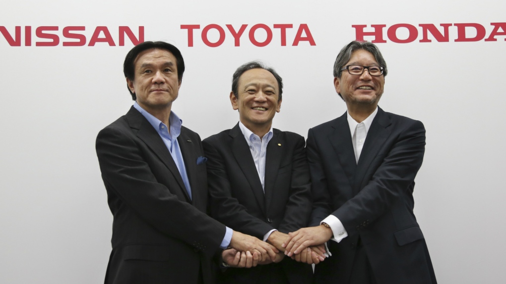 Toyota, Honda and Nissan band together