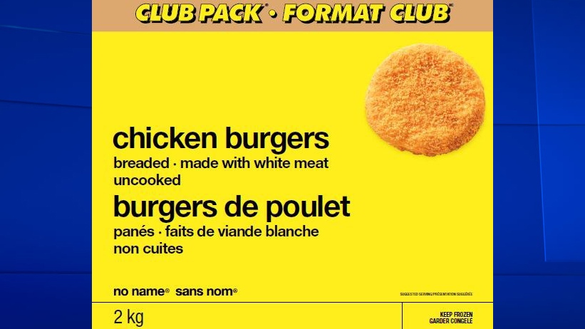 No name chicken burgers