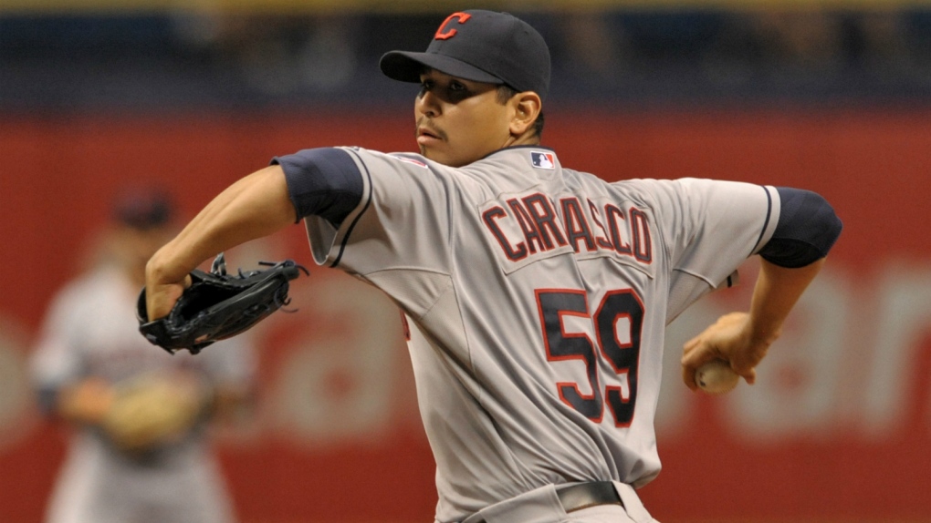 Carlos Carrasco misses out on no-hitter