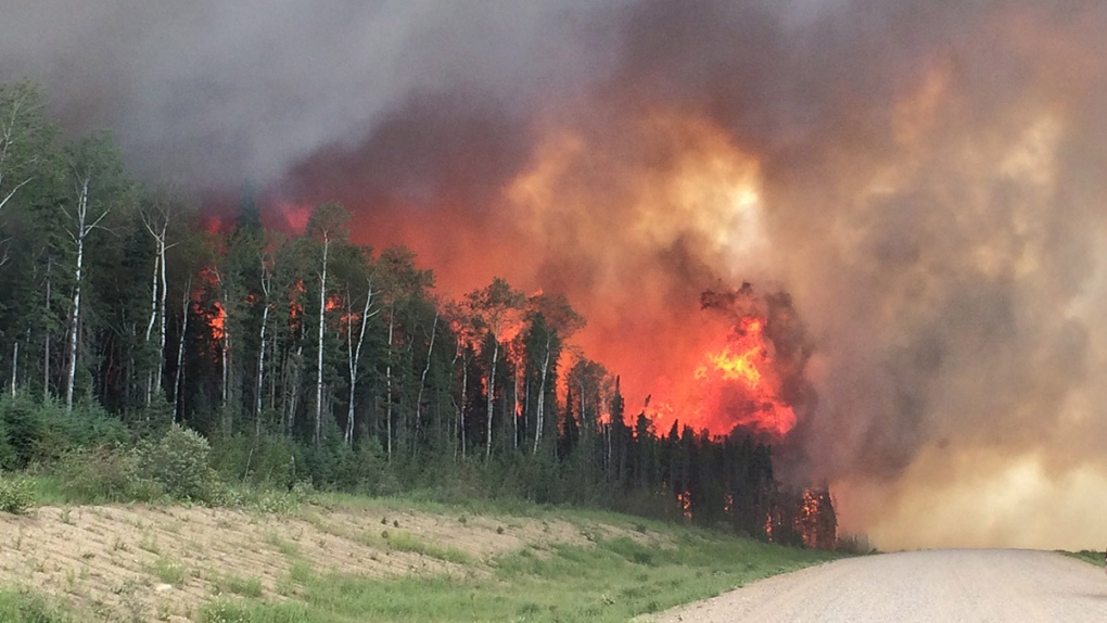 Southern Saskatchewan wildfire