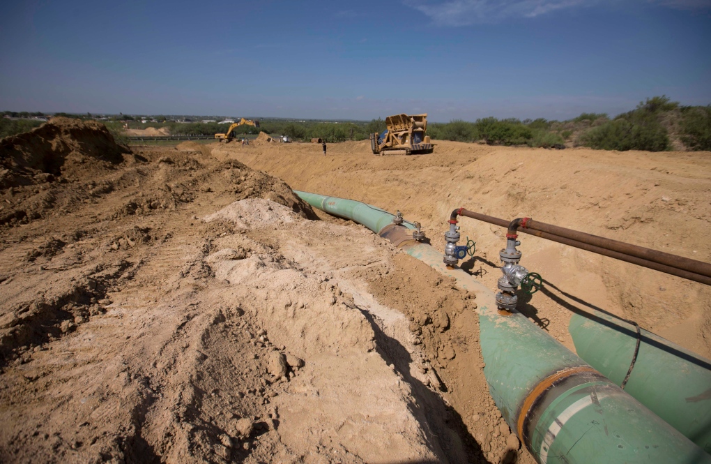 Gas pipelines in Mexico 