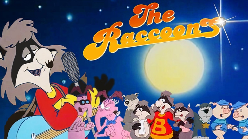 Promotional image from The Raccoons TV series.