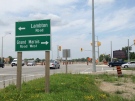 Highway 3 westbound between Grand Marais Road West and Labelle Street is set to close in Windsor, Ont., on July 3, 2015. (Alana Hadadean / CTV Windsor)