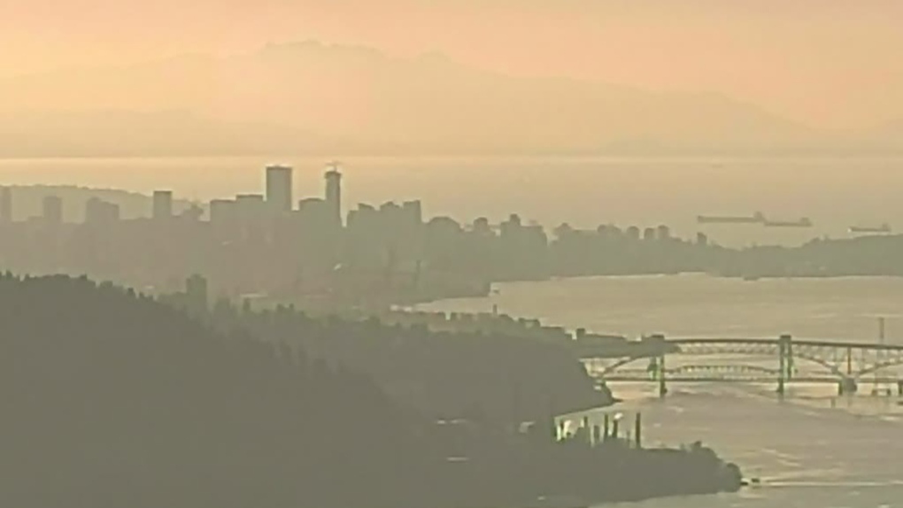 CTV Vancouver: Wildfire smoke prompts advisory