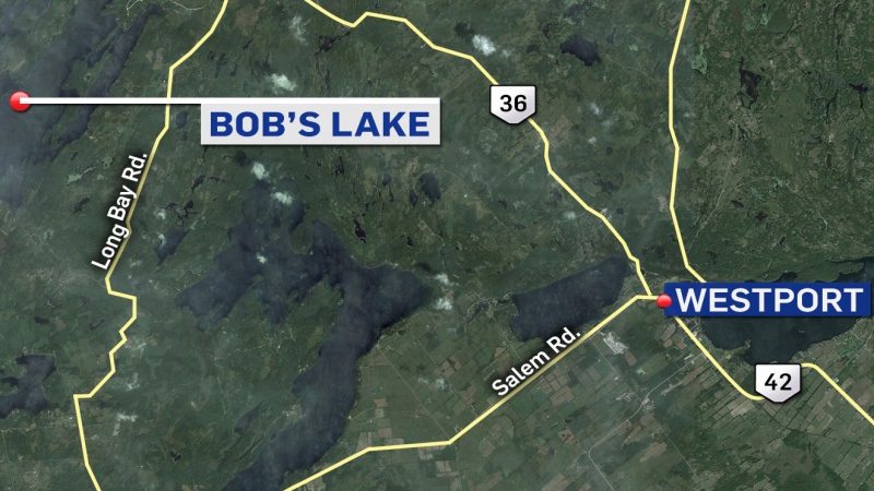 Bob's Lake (on Mica Point Lane) in South Frontenac, Ont. 