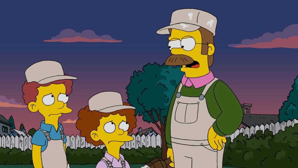 Ned Flanders, who is voiced by Harry Shearer,