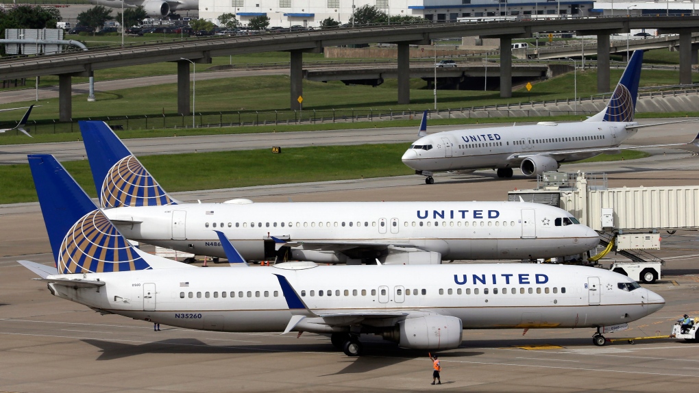 United Airlines flights grounded