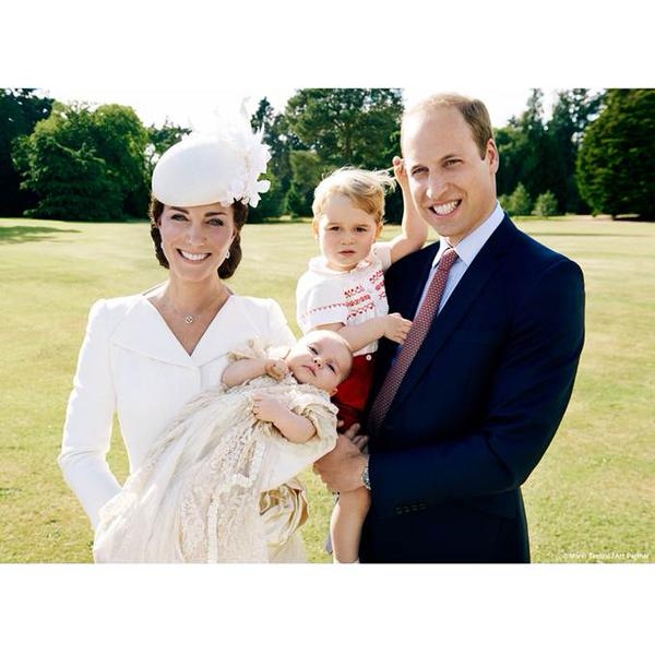 Princess Charlotte christening family photo