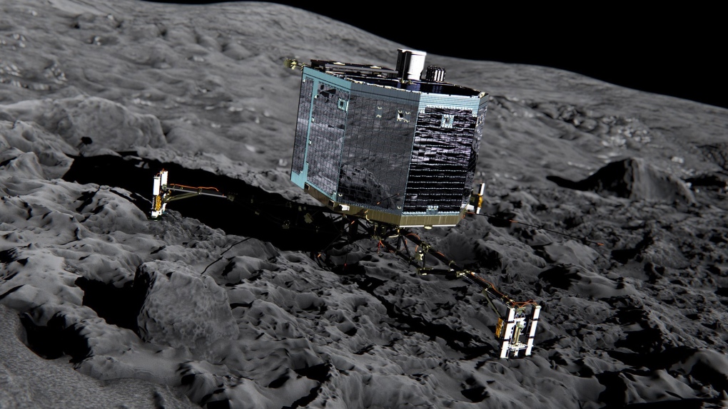 Rosetta's comet lander Philae