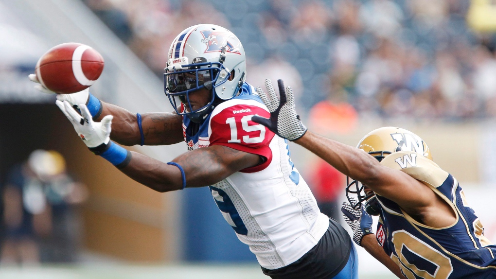 Montreal Alouettes' S.J. Green