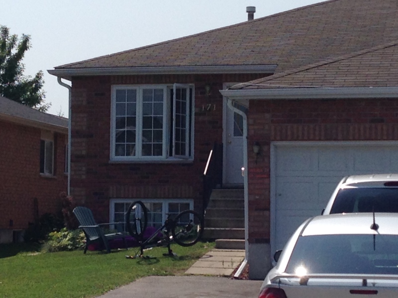 A home on Sundew Drive that was broken into by two men during a home invasion can be seen on Saturday, July 11, 2015. (Katherine Ward/ CTV Barrie)