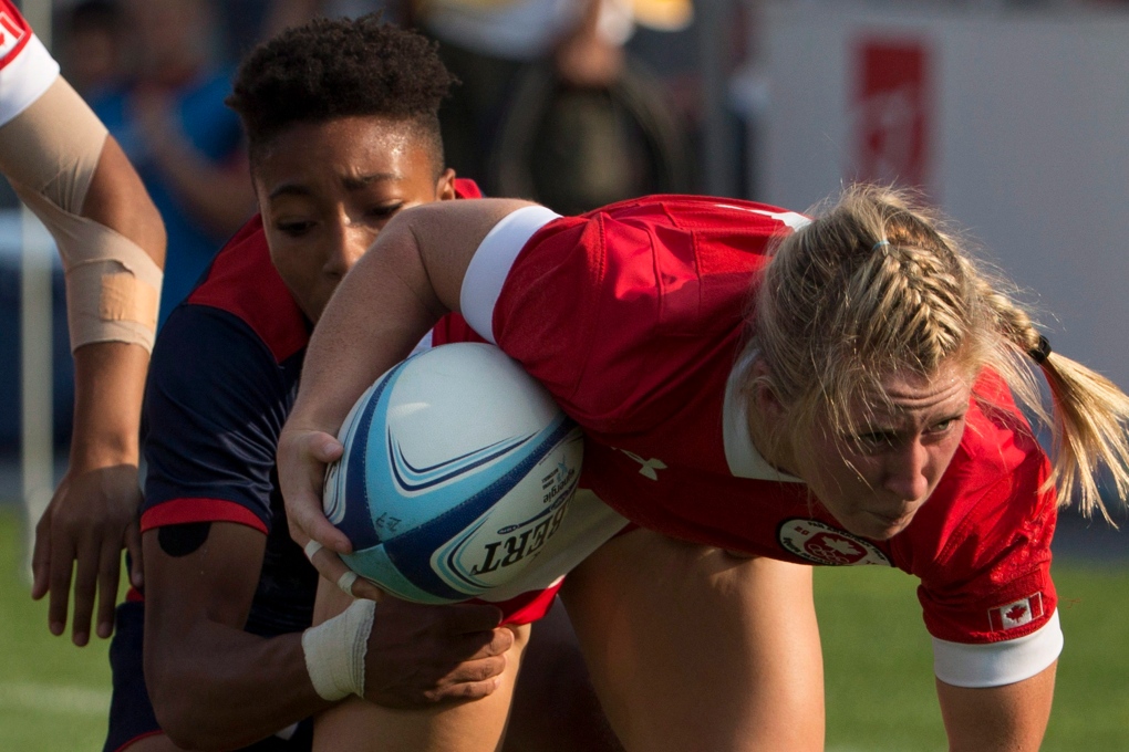 Canada wins gold at women's rugby at Pan Am Games