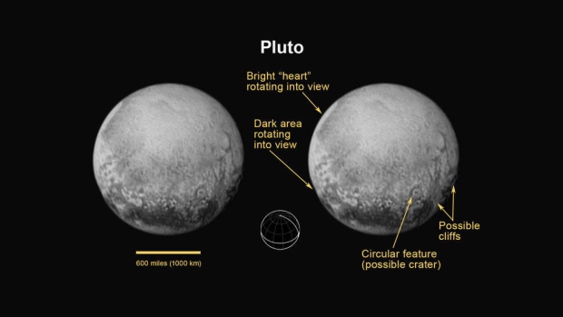 New Horizons offering close-up view of Pluto