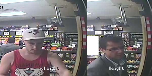 Alleged credit card thieves