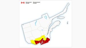 Watches and warnings for southern Quebec (source: Environment Canada)