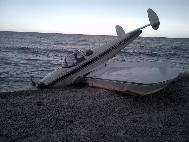 plane crash lake michigan